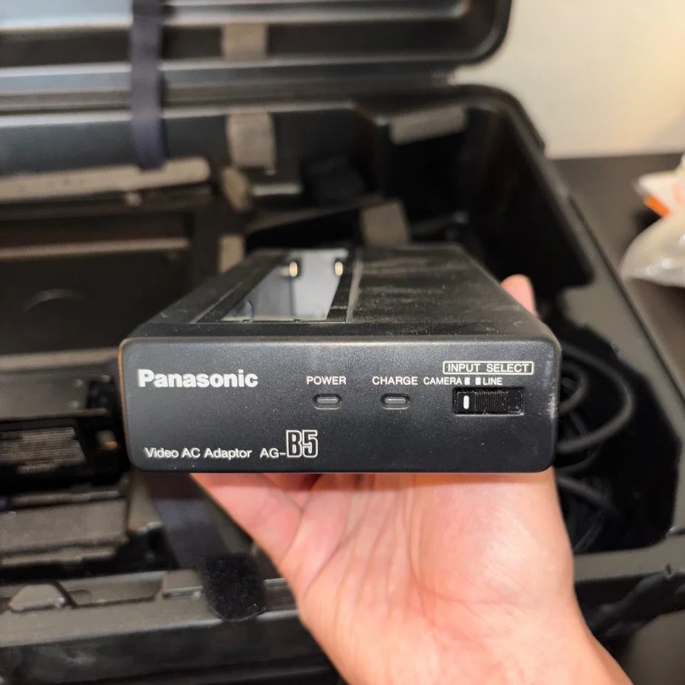 Panasonic AG-400 S-VHS Reporter Camcorder Vintage Digital CCD Camera Tested READ